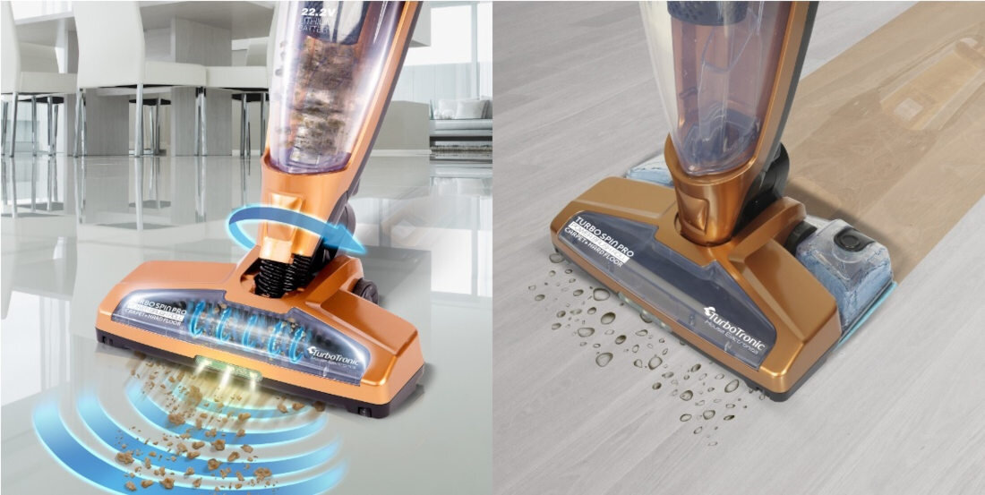 Odkurzacz TURBOTRONIC TT-LUX 900 Miedziany do kazdego rodzaju podlog