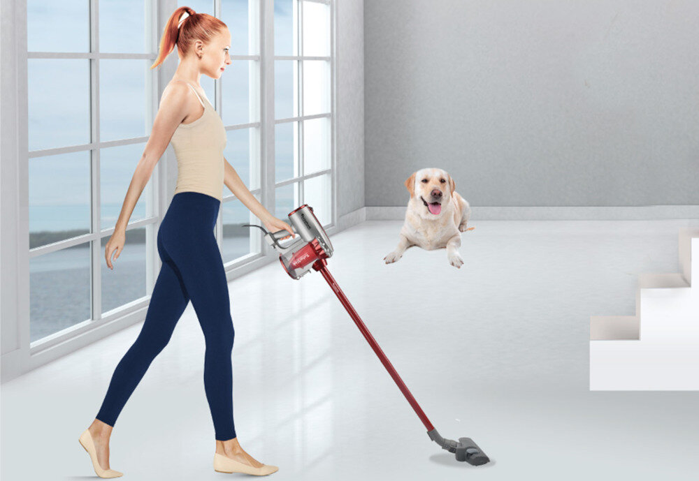 Odkurzacz TURBOTRONIC TT-VS6 Niebieski moc 600 W pionowy szybko skutecznie