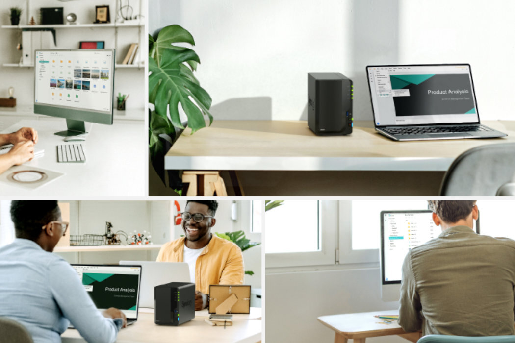 Serwer plików SYNOLOGY DS223 funkcjonalność NVMe