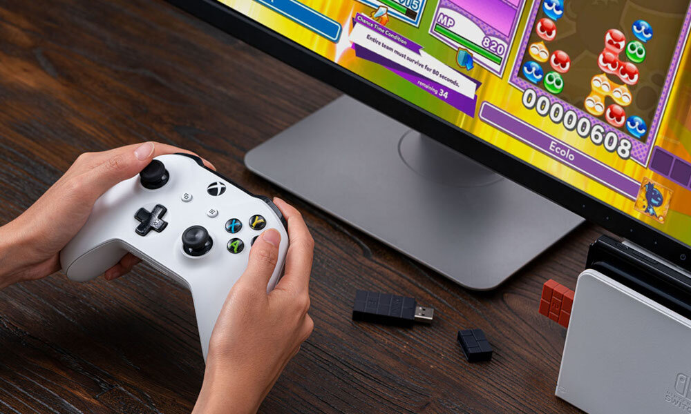 Adapter 8BITDO Wireless Adapter 2 Czarny oprogramowanie funkcje możliwości