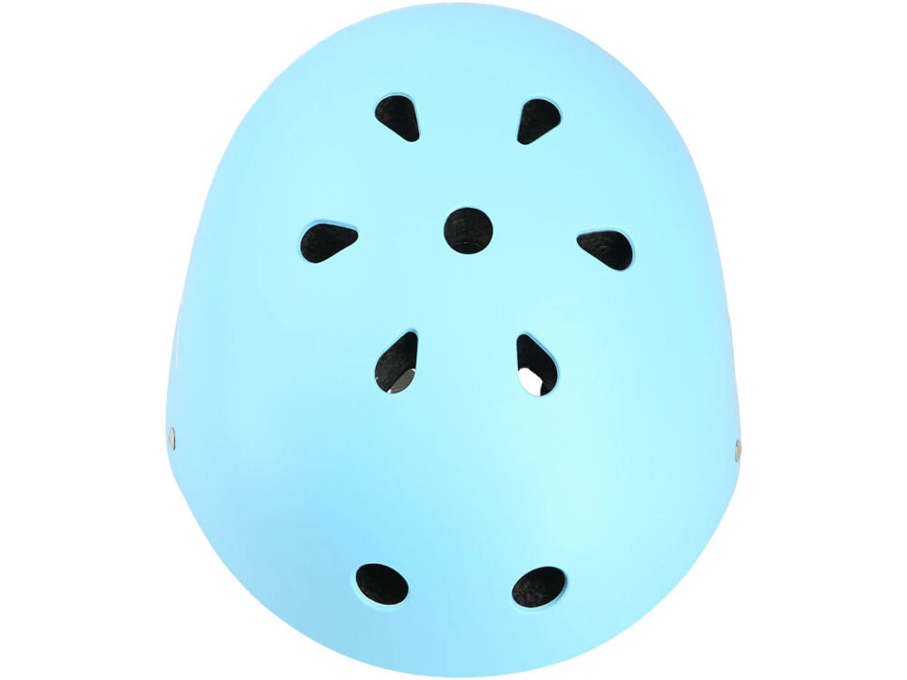 Kask NILS EXTREME MTW001 Niebieski (rozmiar L) góra kasku otwory wentylacyjne na czubku na przedzie lekka konstrukcja