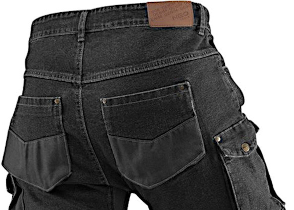 Spodnie robocze NEO Denim 81-236- XXXL (rozmiar XXXL) Certyfikowana jakość normy EN ISO 13688:2013 wymagania certyfikat CE bezpieczeństwo użytkowania wysoka jakość