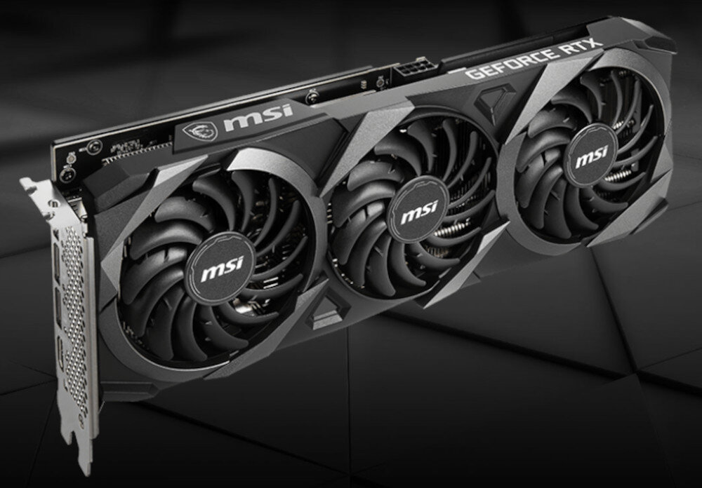 Karta graficzna MSI GeForce RTX 3060 Ti Ventus 3X 8GB płynność pamięć pojemność wydajność