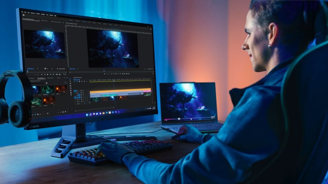 Monitor LENOVO Y32P-30 - Wbudowane głośniki