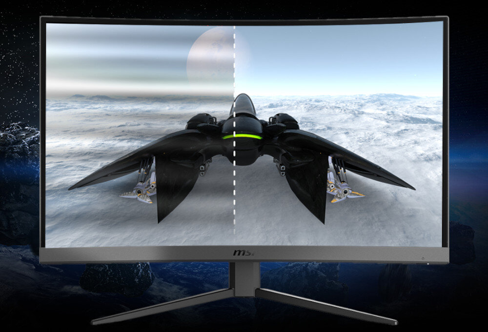 Monitor MSI G27C4 E2 migotanie funkcje Anti-Flicker