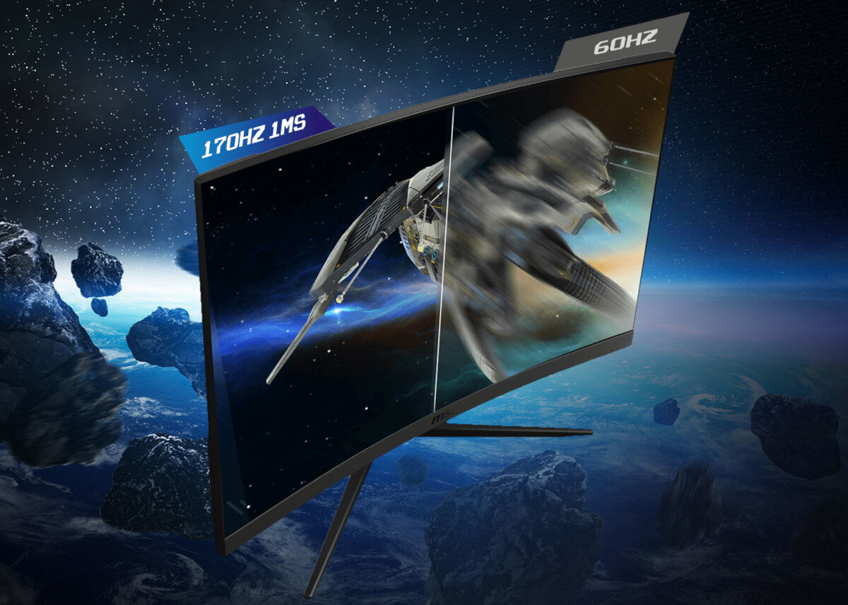 Monitor MSI G32C4 E2 odświeżanie czas reakcji matryca