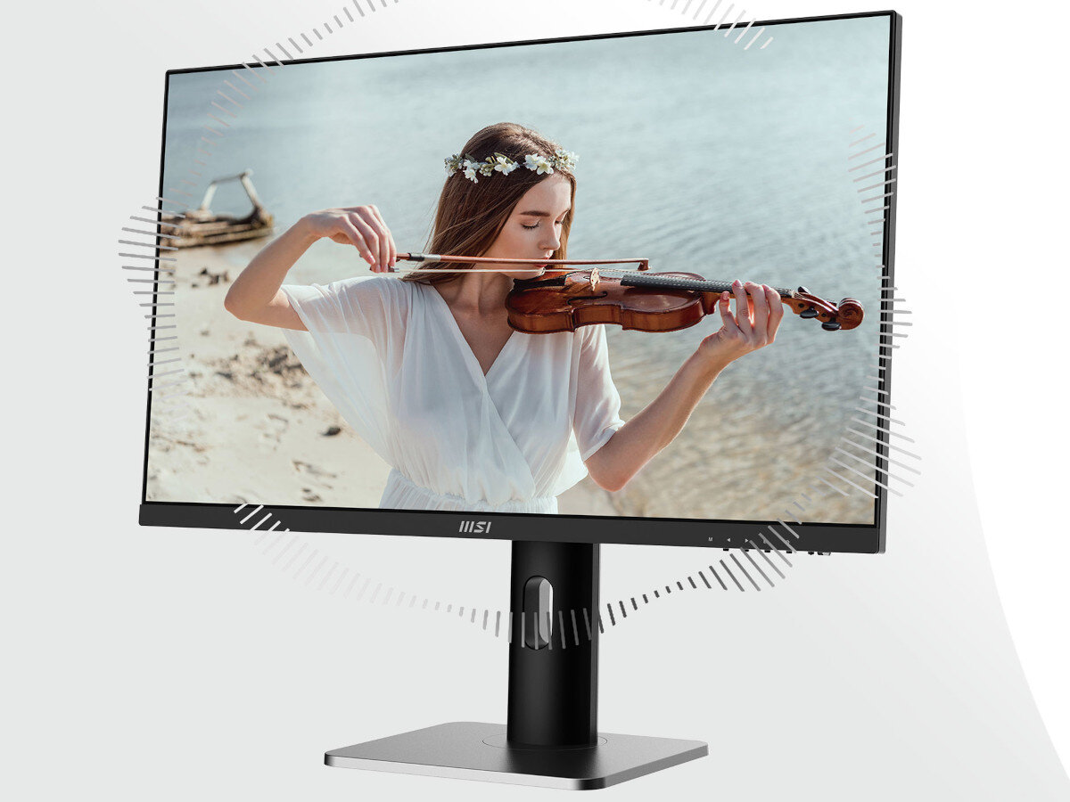 Monitor MSI Pro MP273QP głośniki dźwięk jakość