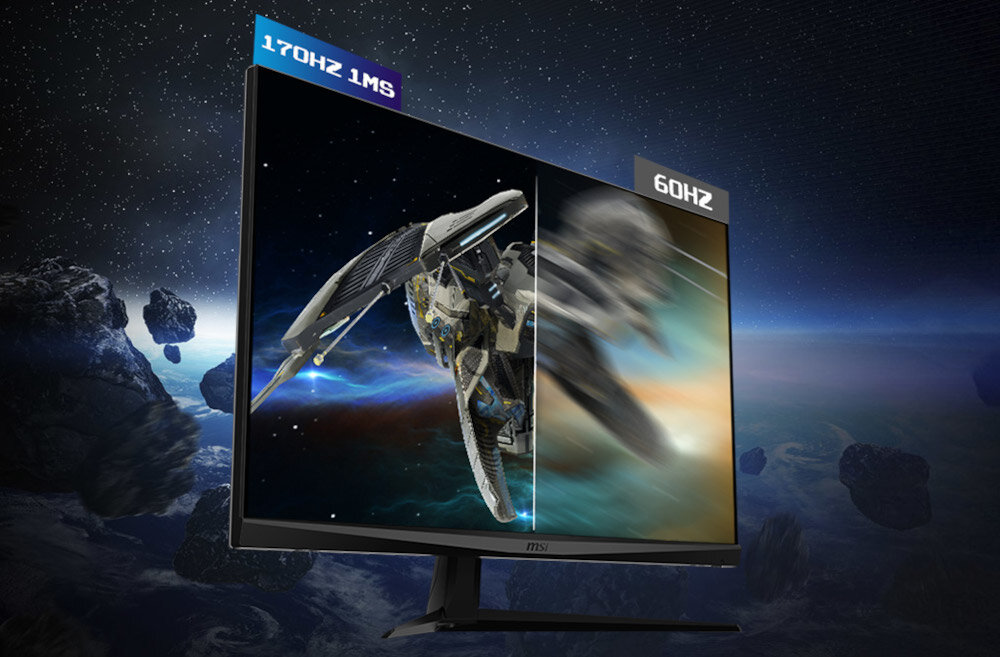 Monitor MSI G321Q odświeżanie płynność czas reakcji matryca