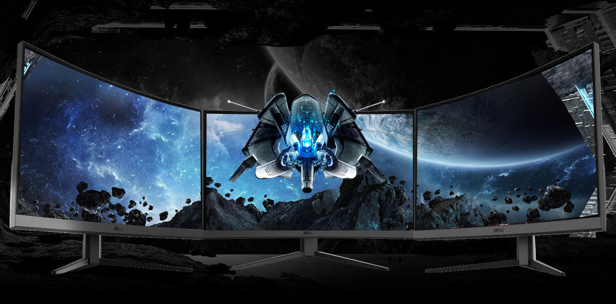Monitor MSI G32CQ4 E2 widoczność wyrazistość