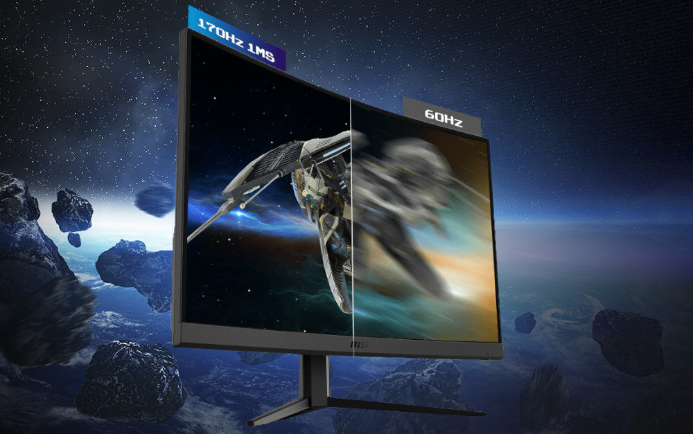 Monitor MSI G32CQ4 E2 odświeżanie czas reakcji matryca