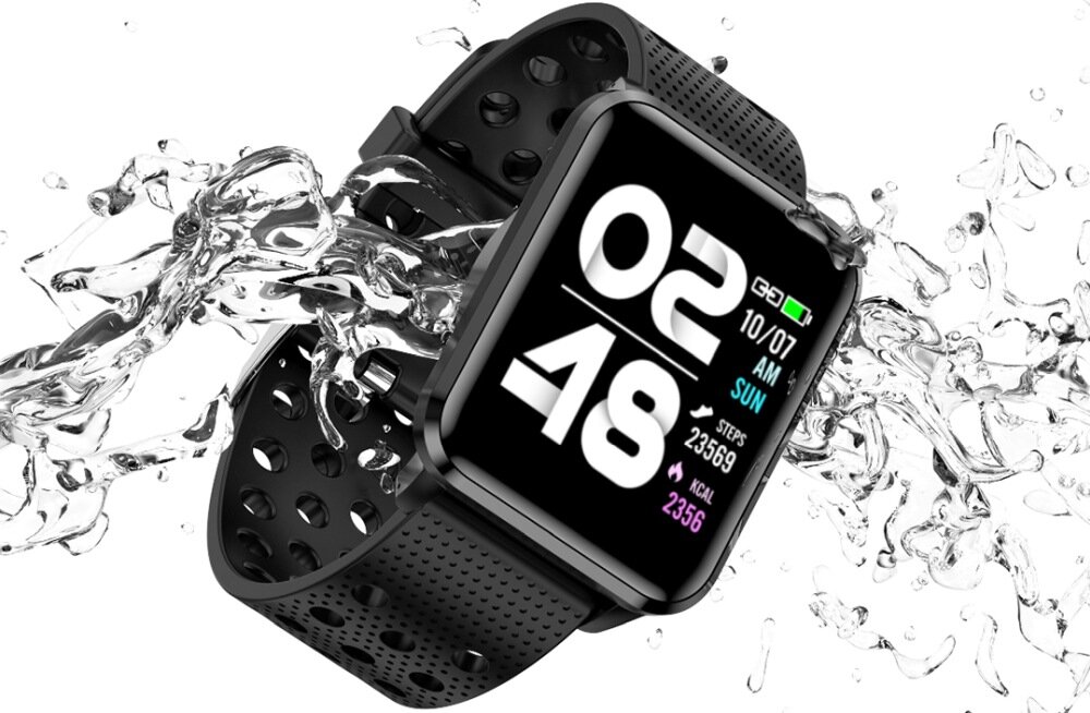 Smartband BEMI KIX-M DUO wyświetlacz dopasowanie tarcza zdrowie saturacja krwi ciśnienie krwi sen monitoring oddech cykl menstruacyjny powiadomienia wiadomości alarmy jakość tryby sportowe długa praca