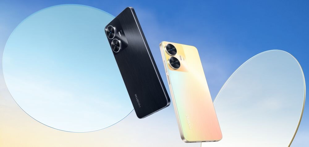 Smartfon REALME C55   ekran bateria aparat procesor ram pamięć pojemność rozdzielczość zdjęcia filmy opis dane cechy blokady system łączność wifi bluetooth obudowa szkło odporność porty muzyka transfer sieć przekątna matryca waga czujniki oled amoled ips