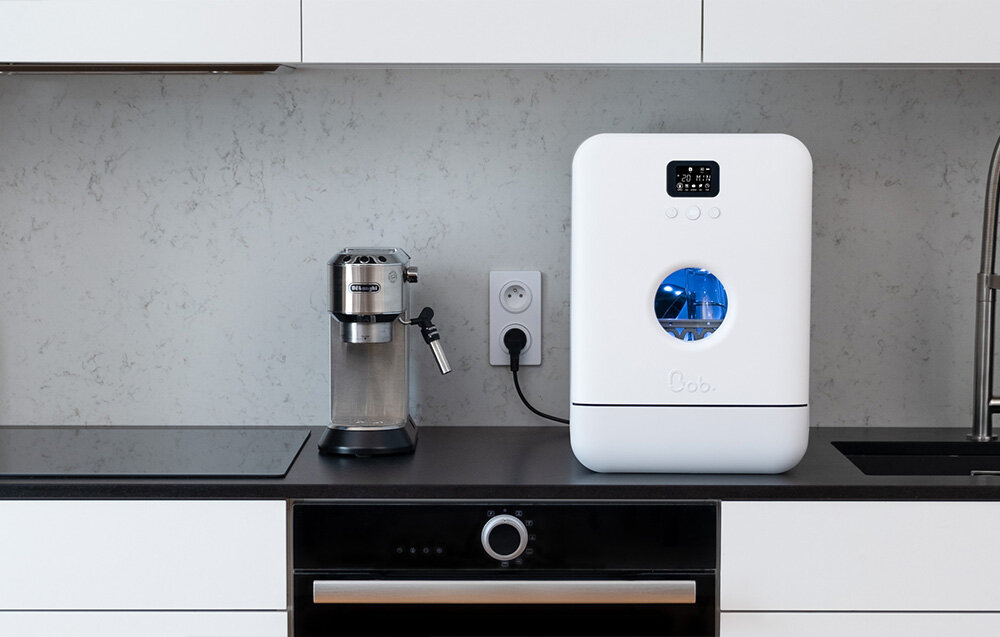 DAAN TECH Bob 2 couverts zmywarka oszczędność naczynia woda