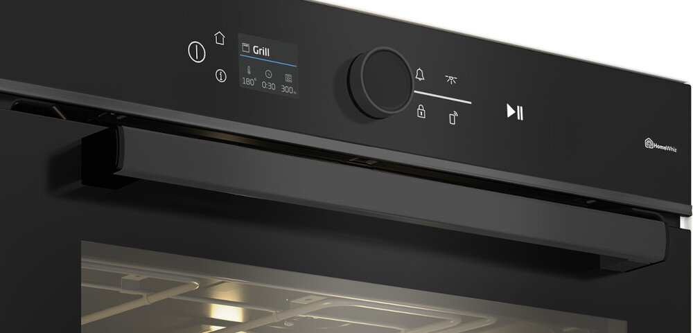 PIEKARNIK BEKO BBIMM18500DXCSWE panel sterowania funkcje parametry Elektroniczny sterowanie dotykowe wyświetlacz