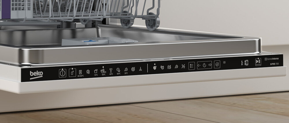 Zmywarka BEKO BDIN38651C czujnik zabrudzenia