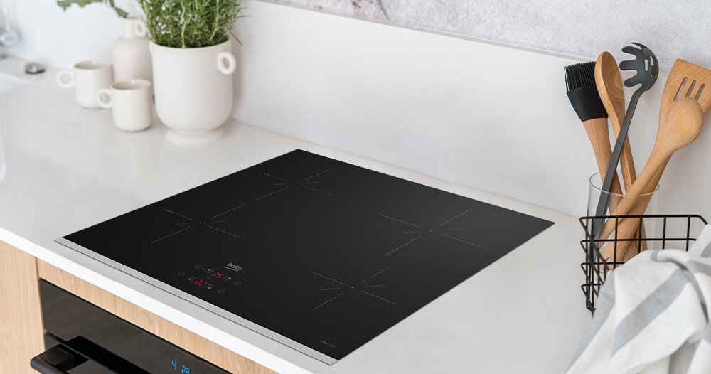 Płyta indukcyjna BEKO HII64401SMTX Grubość płyty Slim timer blokada 4 pola nagrzewanie funkcje