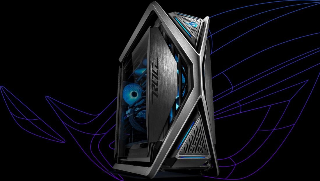 Obudowa ASUS ROG Hyperion GR701 - Wysokiej klasy materiały