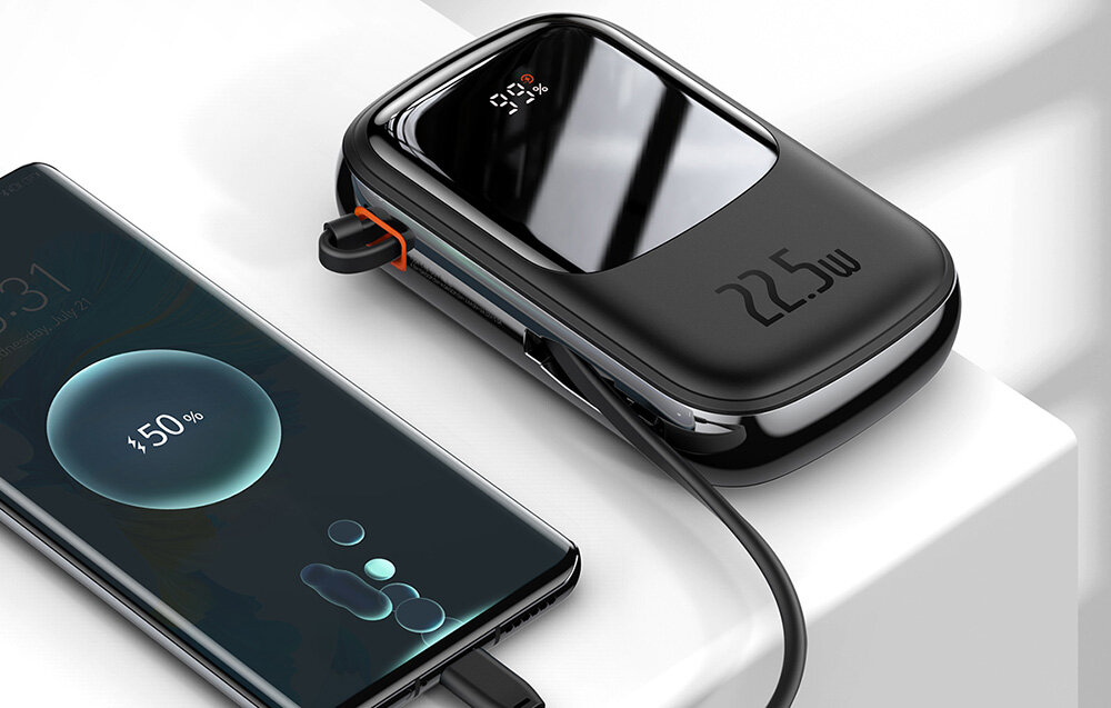 Powerbank BASEUS Qpow Pro 20000mAh zmartwienia moc rozmiar bezpieczeństwo lekkość wygoda 