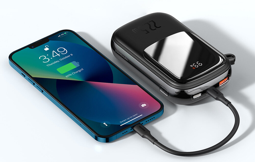 Powerbank BASEUS Qpow Pro 20000mAh zmartwienia moc rozmiar bezpieczeństwo lekkość wygoda 