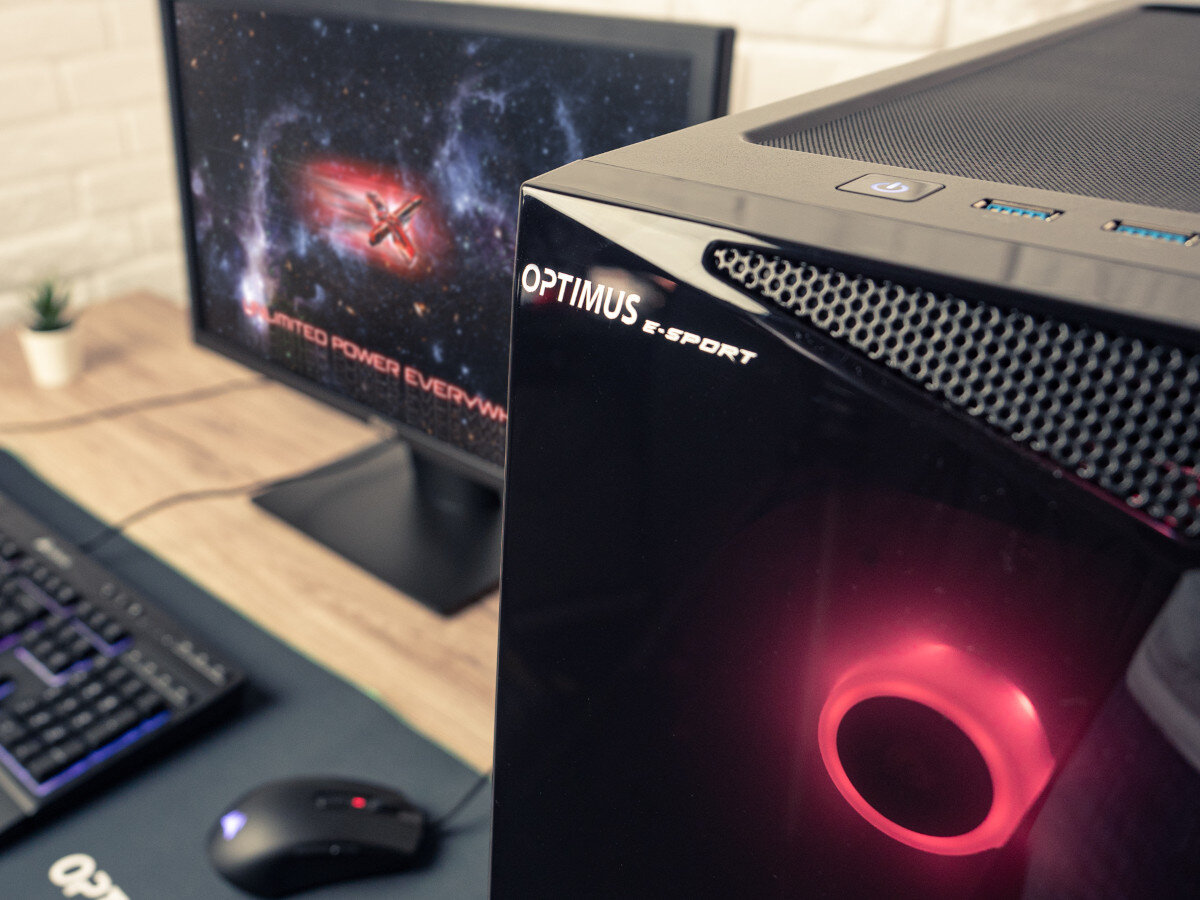 Komputer OPTIMUS E-Sport GB660T-CR4 parametry zastosowanie cechy 