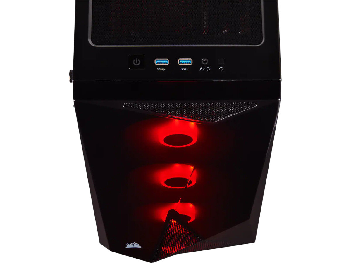 Komputer OPTIMUS E-Sport GB760T-CR3 złącza porty podłączenie