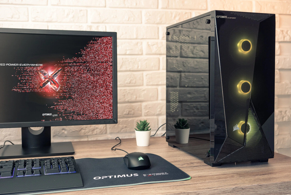 Komputer OPTIMUS E-Sport GB660T-CR3 karta graficzna wydajność grafika