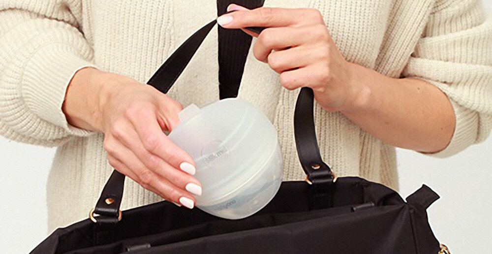 Kolektor BABYONO Milk Me 1400 kompaktowe wymiary