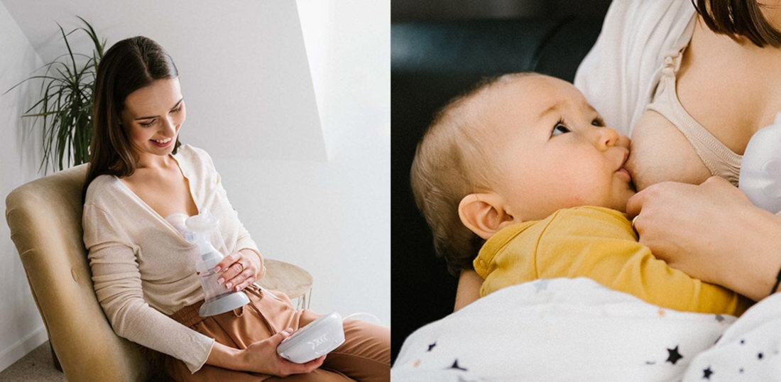 Laktator BABYONO Nurse Pro 1483 ergonomiczny ksztalt wygodny chwyt stabilnosc komfort wygoda