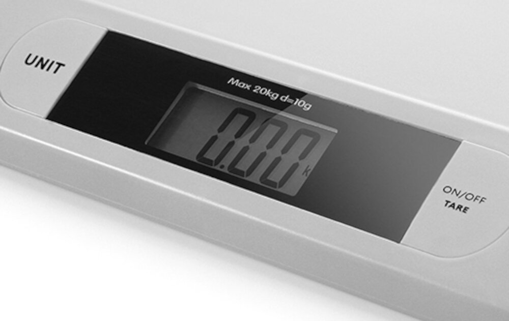 Waga dla niemowlat BABYONO 612/02 Szary masa ciala kontrola do 20kg latwa obsluga