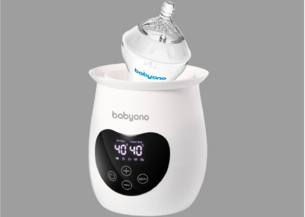 Podgrzewacz do butelek BABYONO 968/01 Honey Bialy atrakcyjny design