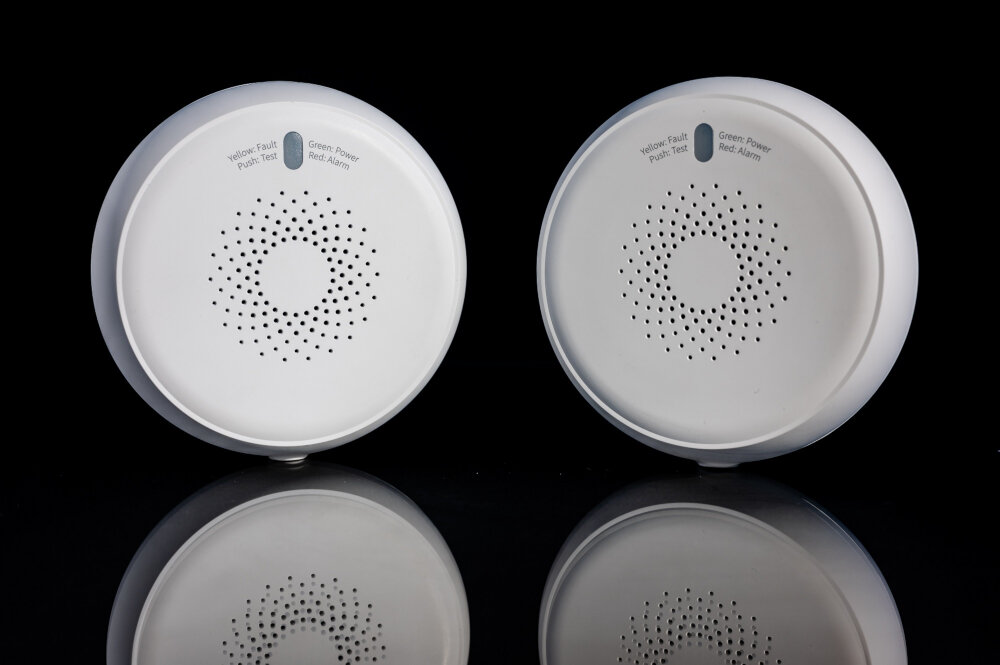 Czujnik dymu TESLA TSL-SEN-SMOKE dzialanie 24/7 czuly system wykrywania natychmiastowa reakcja niezwykla ochrona