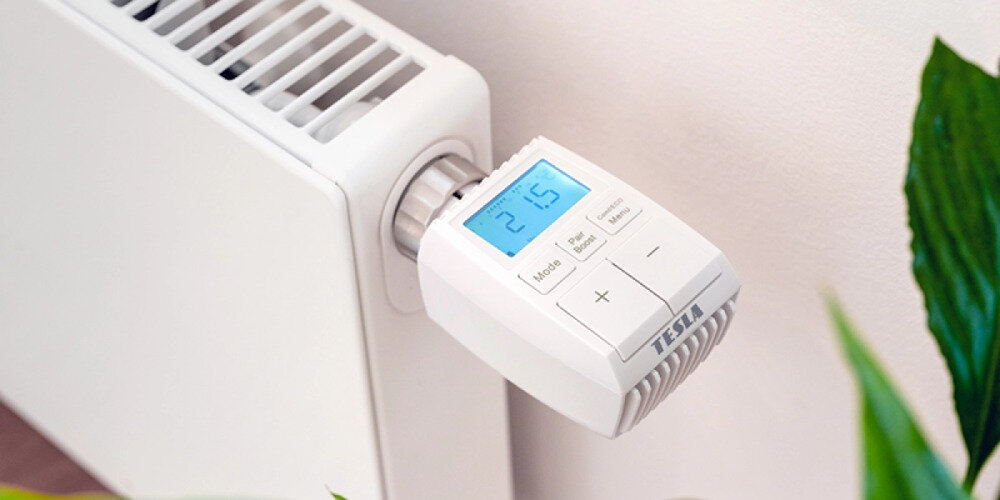Głowica termostatyczna TESLA Smart Valve Style TSL-TRV-GS361A ZigBee