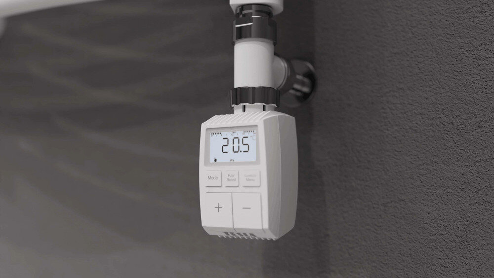 Głowica termostatyczna TESLA Smart Valve Style TSL-TRV-GS361A ZigBee
