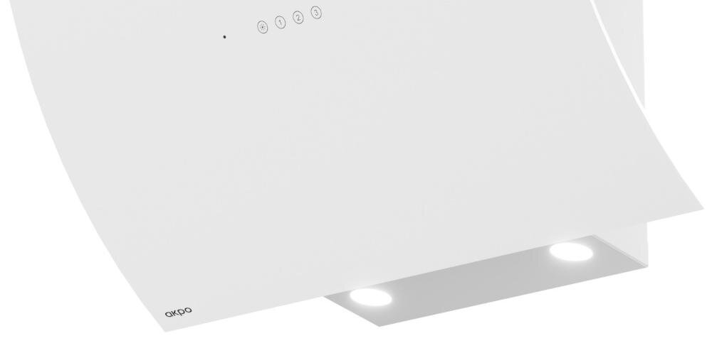 AKPO WK-11 Prince 60 okap regulacja prędkość skokowa gotowanie pochłanianie opary zapachy oświetlenie led