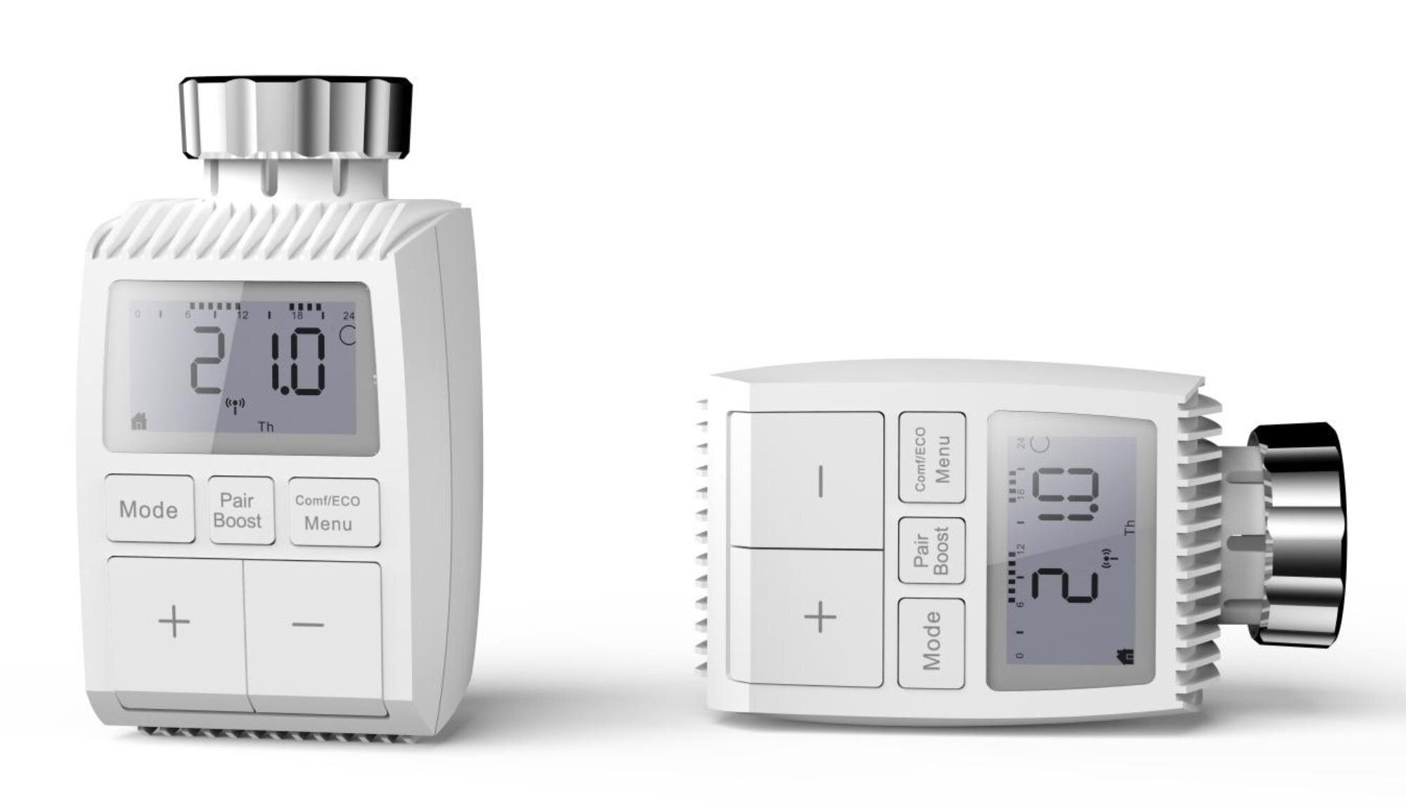 Głowica termostatyczna TESLA Smart Valve Style TSL-TRV-GS361A ZigBee