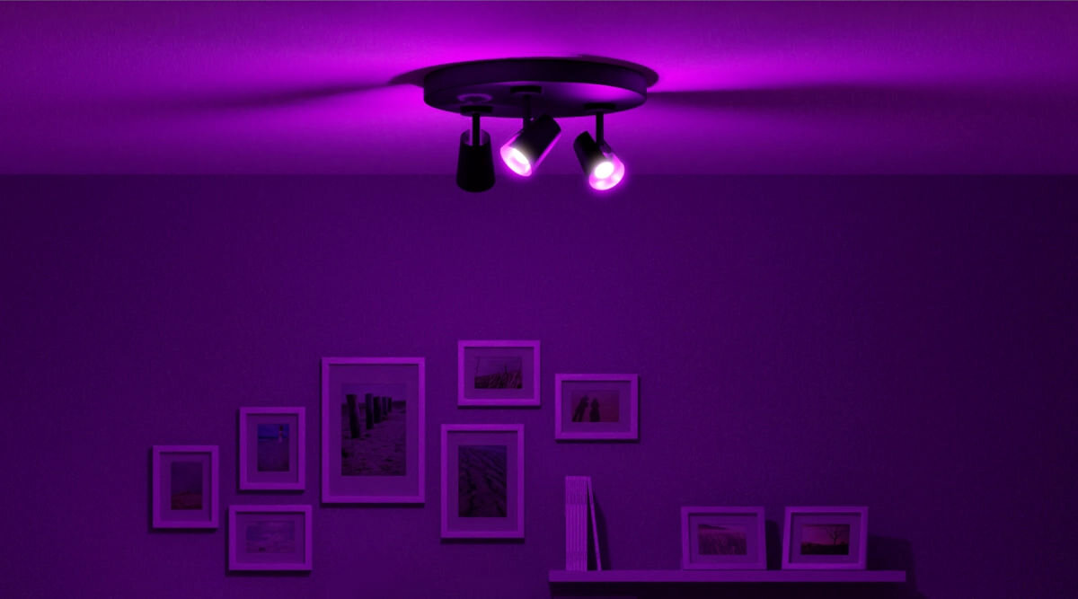 Inteligentna żarówka LED TESLA TSL-LIG-GU10 4.5W GU10 Wi-Fi/Bluetooth aplikacja Tesla Smart regulacja natężenia światła wybór kolorów tworzenie scenariuszy z poziomu aplikacji kompatybilnej z iOS Android