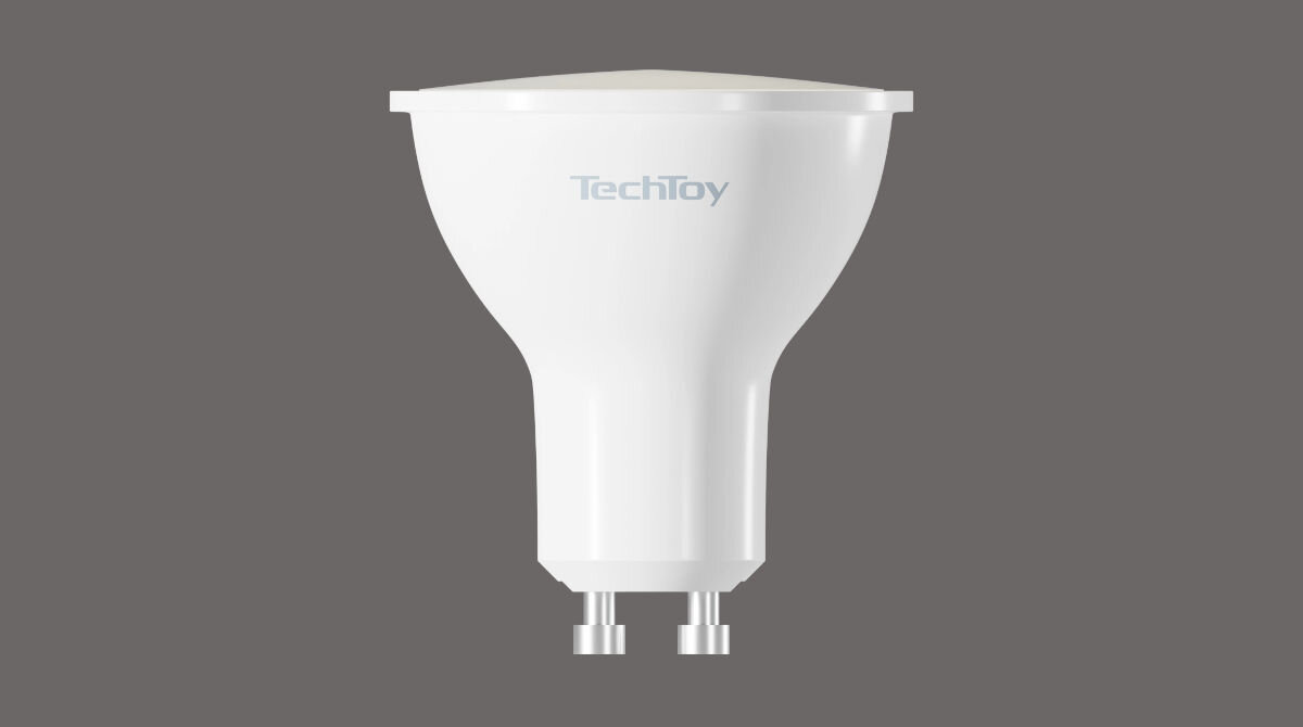 Inteligentna żarówka LED TESLA TSL-LIG-GU10 4.5W GU10 Wi-Fi/Bluetooth gwint GU10 dedykowana aplikacja możliwość sterowania głosem Google Home Amazon Alexa