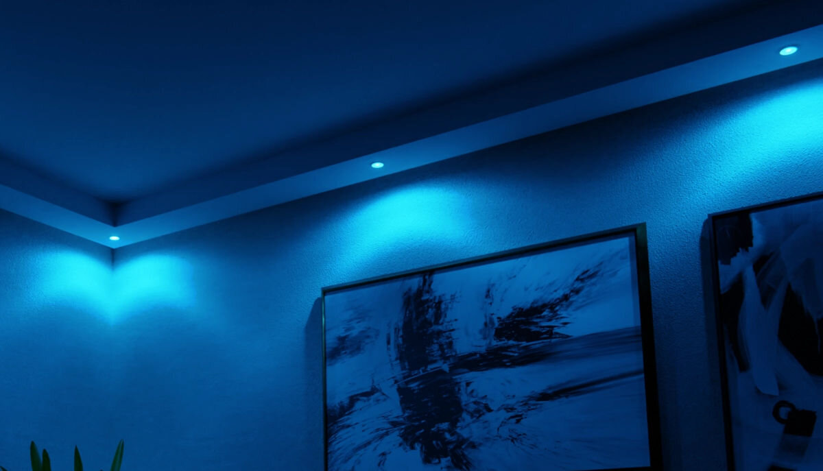 Inteligentna żarówka LED TESLA TSL-LIG-GU10ZB 4.7W GU10 ZigBee zakres temperatury barwowej od 2200K do 6500K RGB