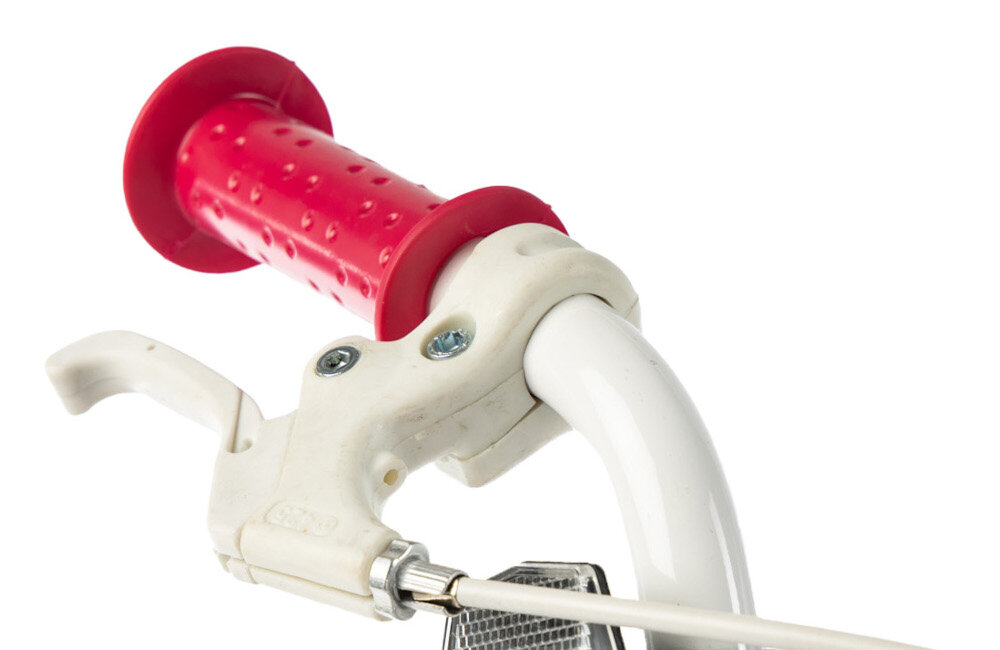 Rower dziecięcy KARBON Mimi 14 cali dla dziewczynki Różowo-niebieski hamulce przedni V-Break tylny Torpedo niezawodne lekkie