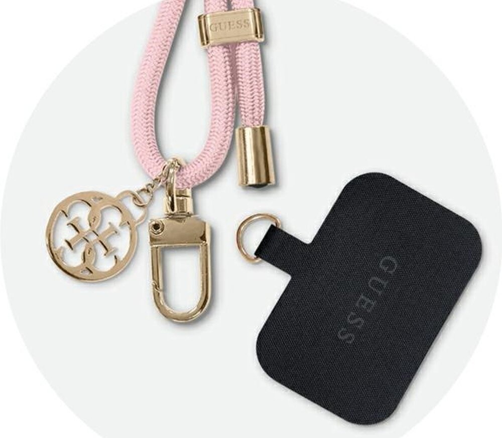 Pasek GUESS CBDY Cord elegancki pasek GUESS CBDY Cord kolor regulowana długość trwałe materiały prestiż marki GUESS modny dodatek doskonałe dopasowanie wielofunkcyjność wyjątkowy design
