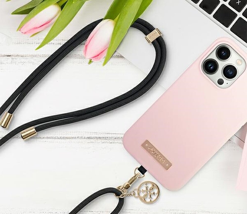 Pasek GUESS CBDY Cord elegancki pasek GUESS CBDY Cord kolor regulowana długość trwałe materiały prestiż marki GUESS modny dodatek doskonałe dopasowanie wielofunkcyjność wyjątkowy design
