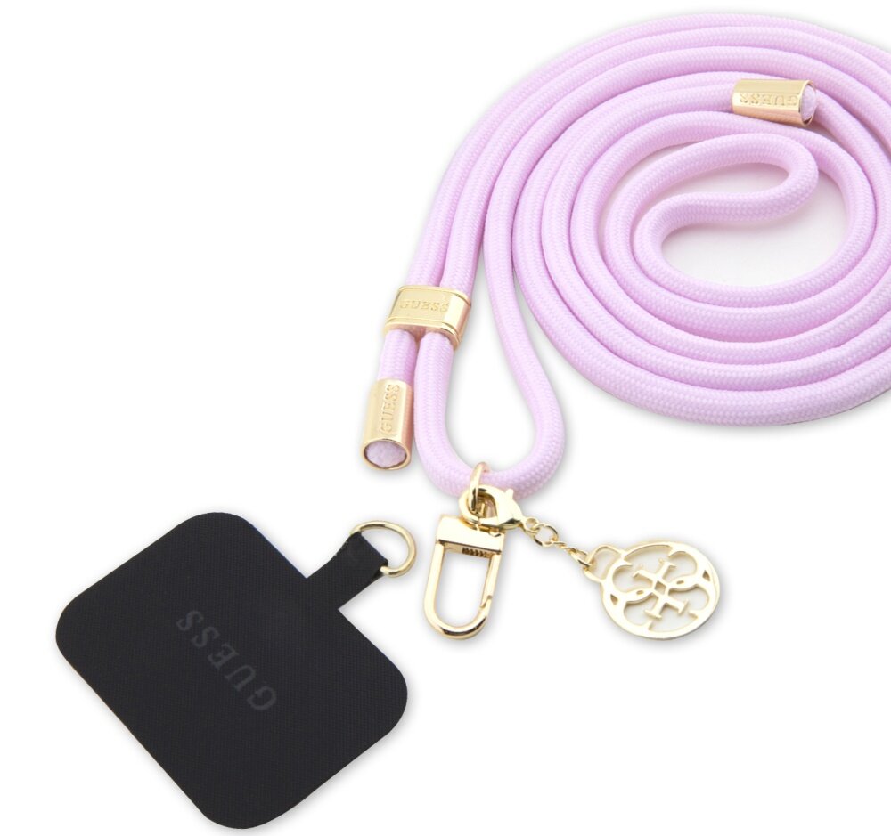 Pasek GUESS CBDY Cord elegancki pasek GUESS CBDY Cord kolor regulowana długość trwałe materiały prestiż marki GUESS modny dodatek doskonałe dopasowanie wielofunkcyjność wyjątkowy design