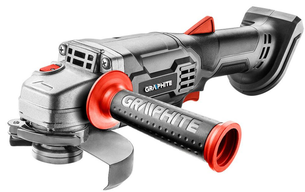 Szlifierka kątowa GRAPHITE Energy+ 58GE130 do przecięcia szlifowania wydajna niski poziom wibracji