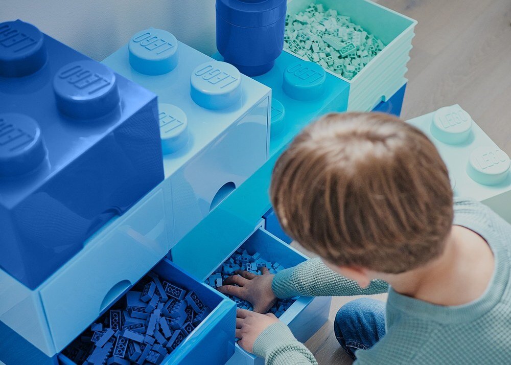 Pojemnik na LEGO klocek Brick 8 stos pudełek  