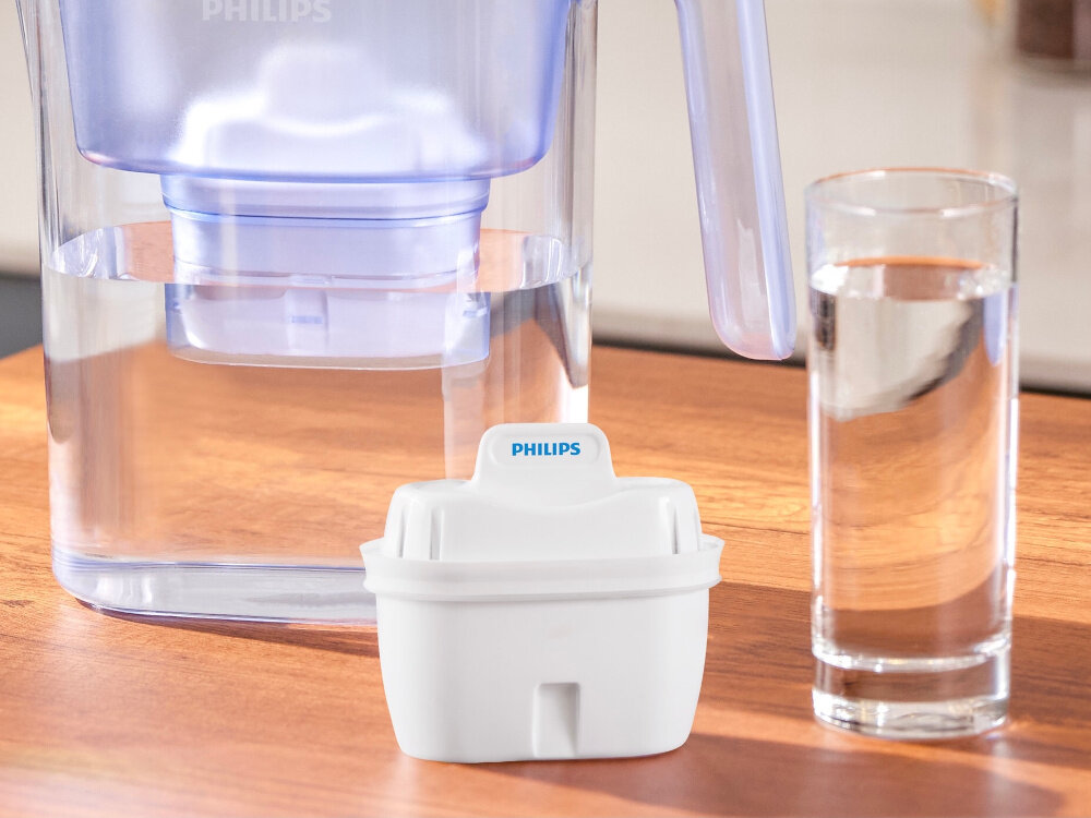 Wkład filtrujący PHILIPS Micro X-Clean Softening+ AWP230P6/58 (6 szt.) 1 miesiąc 150 litrów bez bisfenolu A
