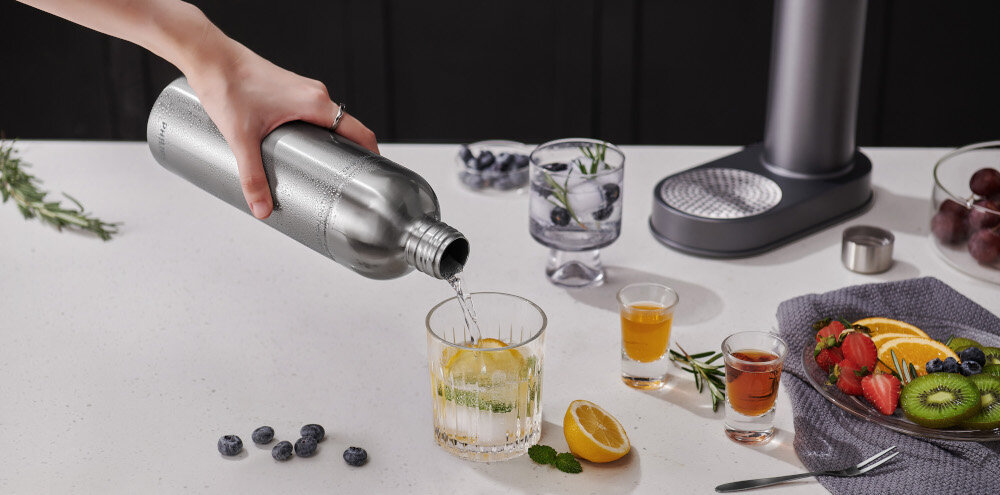 Saturator PHILIPS ADD4901GR/10  wnetrze gaz butelka woda 