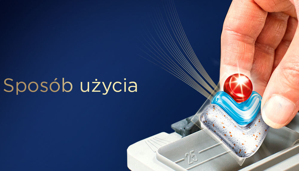 Kapsułki do zmywarki FINISH Powerball Ultimate Plus All in 1 Baking soda - 25 szt.