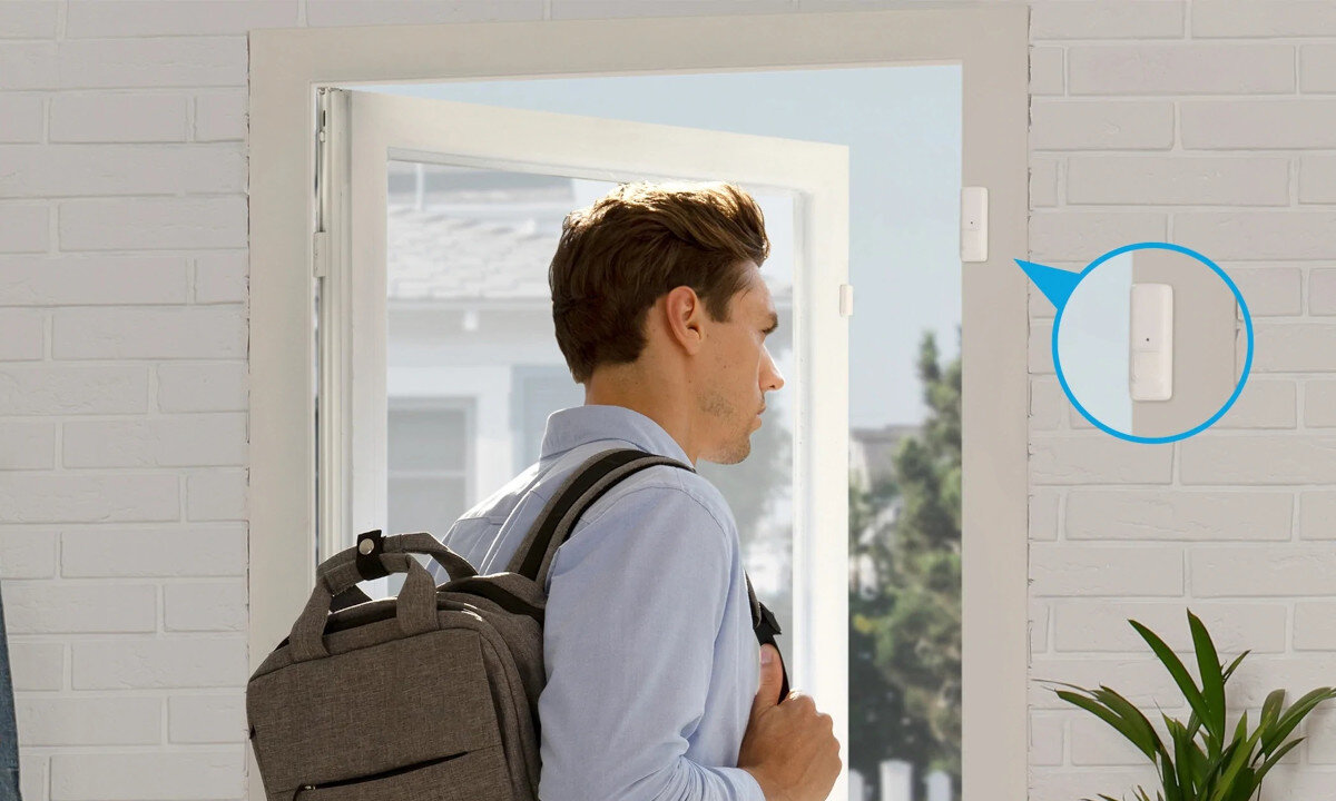 Czujnik otwarcia drzwi i okien SWITCHBOT W1201500 światło czujnik informacje