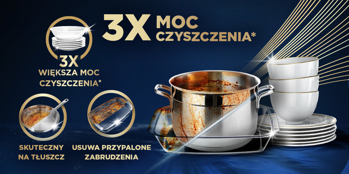 Kapsułki do zmywarek FINISH Powerball Ultimate Plus All In 1 Lemon