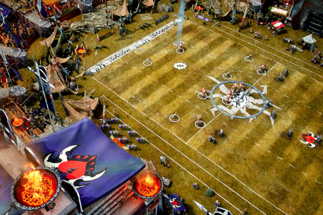 Blood Bowl 3: Brutal Edition Gra PS4 brutalne szalone taktyczne krwawe futbol fantasy orkowie personalizacja piłka zawartosć szczyt droga